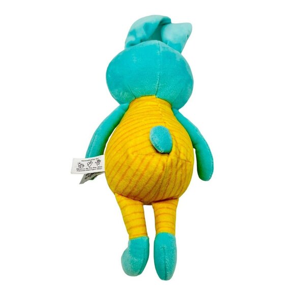 Bunnies by the Bay Blue Piper Bunny Rabbit Yellow Striped Plush 8 inch Stuffed - Picture 3 of 7